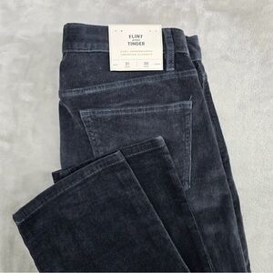 Flint and Tinder Men's 31x30 Corduroy Tapered Fit Pants Charcoal Huckberry